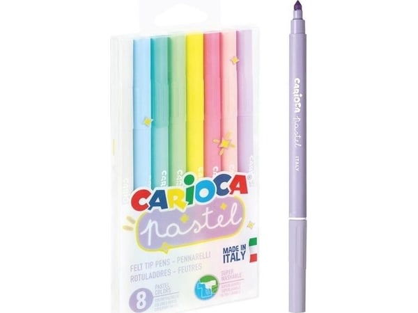 Carioca Kynät Pastelli 8 väriä CARIOCA