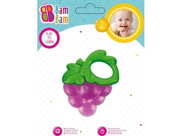 BamBam Teether Viinirypäleet Violetti (430928)
