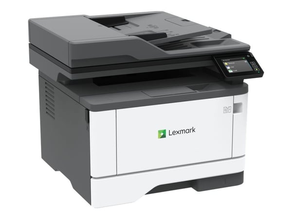 Lexmark MX431adn, Laser, Yksittäistulostus, 600 x 600 DPI, Yksittäiskopiointi, A4, Musta, Valkoinen