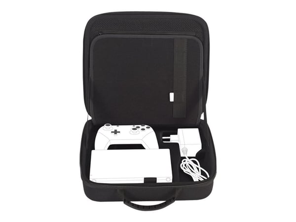 Bigben Interactive SWITCHSTORAGECASE, Hardplast, Nintendo, Svart, Nintendo Switch, Glidelås, 280 mm