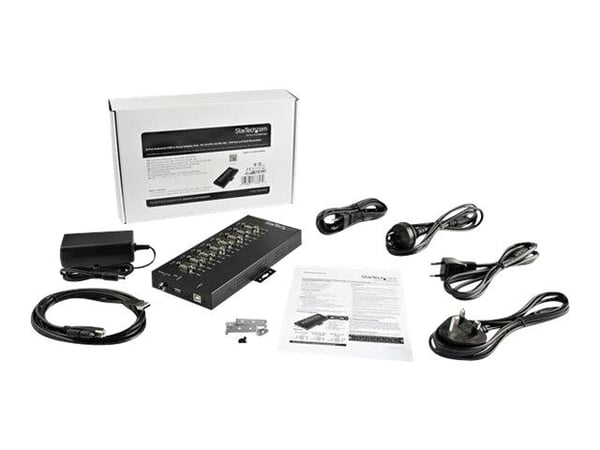 StarTech.com ICUSB234858I, USB 2.0, Sarja, Musta, Terästä, Teho, AC