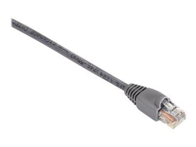 Black Box 3m Cat6 UTP 550 MHz, 3 m, Cat6, U/UTP (UTP), RJ-45, RJ-45, Harmaa