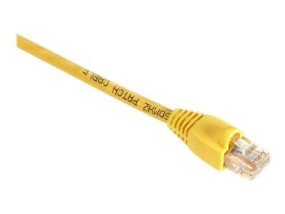 Black Box GigaTrue 550 - Koblingskabel - RJ-45 (hann) til RJ-45 (hann) - 7.6 m - CAT 6 - med støvel, uten hindringer, flertrådet - gul