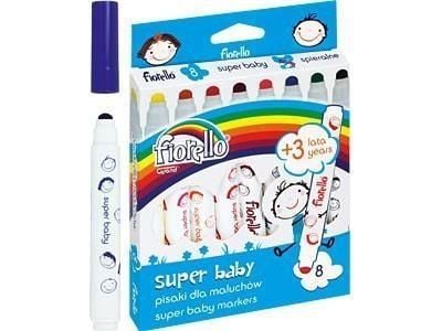 Super Baby-blyanter/penner 8 farger FIORELLO