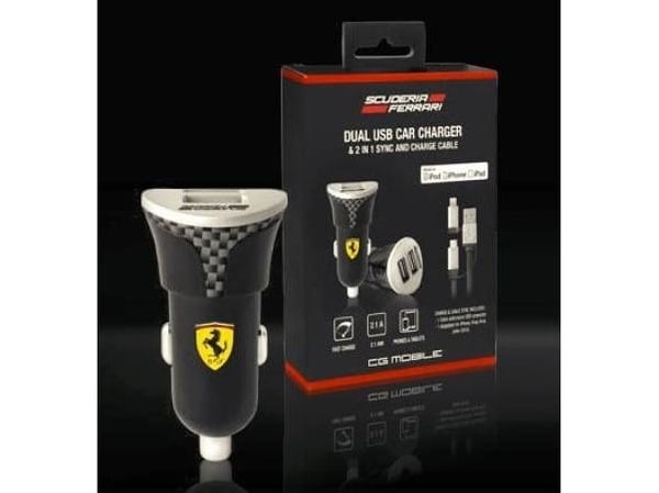 Ferrari Lader FERRARI Billader MFI 2in1 FEBCCCBUNBK svart - ORG002260