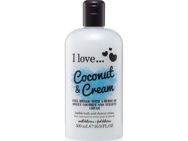 Jeg elsker Coconut & Cream dusj og badekrem 500ml