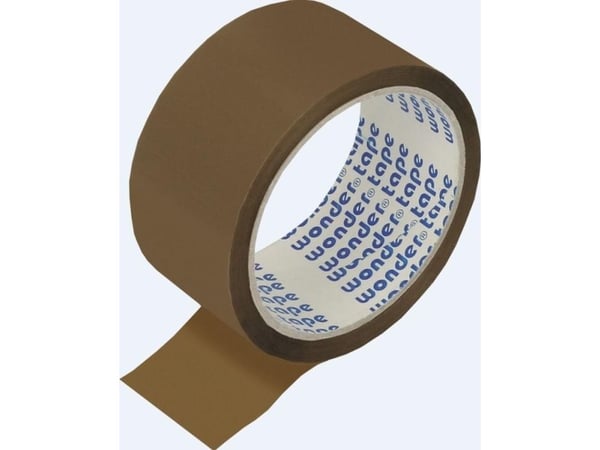 Brun pakketeip 48x50 mm GRAND