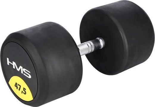 HMS hantel HG PRO gummiert 1 x 47,5 kg
