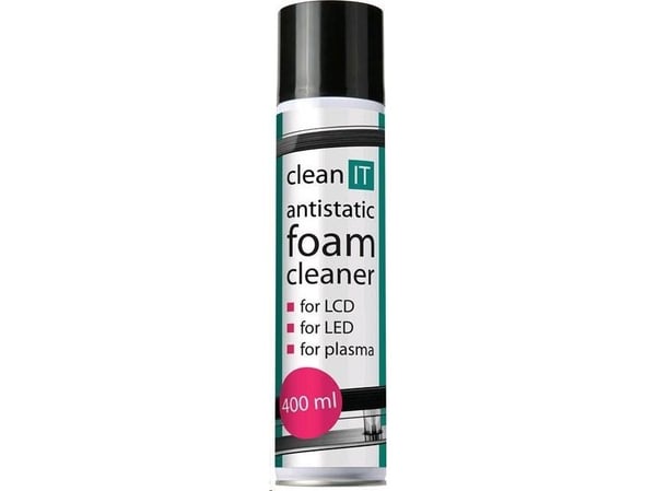 Clean it Skum for rengjøring av LCD/TFT/Plasma-skjermer 400 ml (CL-172)