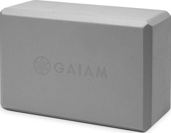 Gaiam yogablokk grå (61350)