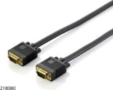 Equip 218130, 1,8 m, VGA (D-Sub), VGA (D-Sub), hane, hona, svart