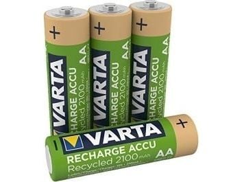 Varta Recharge Accu Recycled 56816 - Batteri 4 x AA-type - NiMH - (ladbare) - 2100 mAh