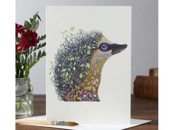 DM Collection Pass A059 B6 + hedgehog envelope with blackberries
