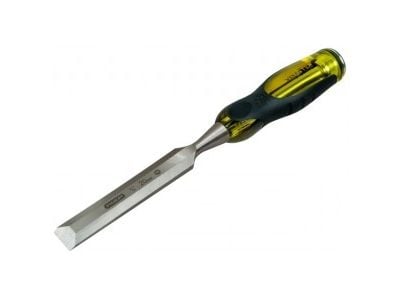 Stanley FATMAX 0-16-260, Bred meisel, Kromvanadiumstål, Sort, Gult, Metall, Plast, Gummi, 22 mm, 14,4 cm