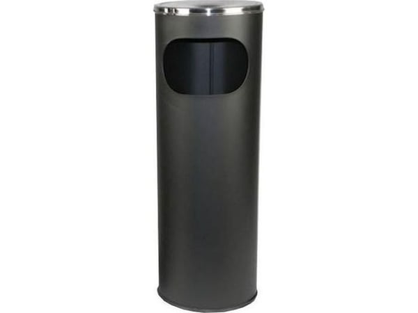Søppelbøtte Feniks askebeger 12L sort (FEN000338)