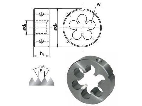 Fanar gjengeinnsats M6 (N2-188001-0060)