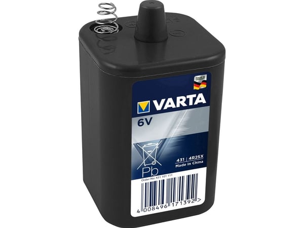 Varta Longlife Plus 431 - Batteri - Zinkklorid - 8.5 Ah