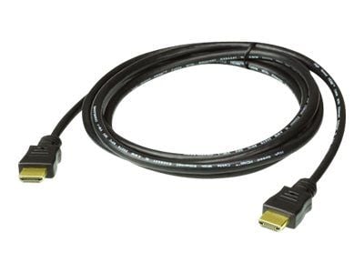 ATEN - HDMI-kabel med Ethernet - HDMI hann til HDMI hann - 5 m - skjermet - svart - for ATEN VE1801, VM5404, VM5808; VanCryst VE1801, VM0808, VM540...