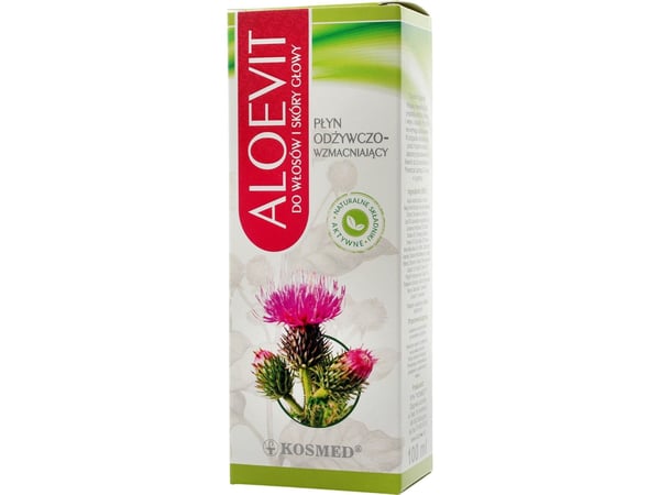 Kosmed Aloevit nærende og styrkende lotion for hår og hodebunn 100 ml