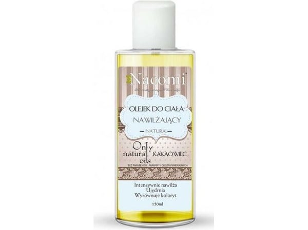 NACOMI hudpleie massasjeolje, fuktighetsgivende cookie 150 ml NACOMI hudpleie massasjeolje, fuktighetsgivende cookie 150 ml