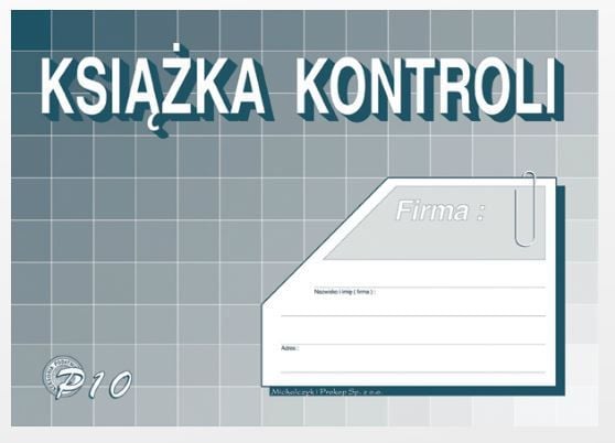 Michalczyk & Prokop inspeksjonsbok A5 32 sider (P10)
