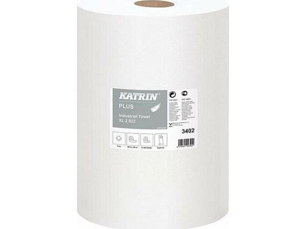 Katrin KATRIN PLUS pyyhe XL 2 , valkoinen 2-kertainen 260mmx180m