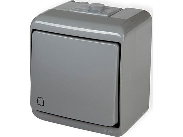 Karlik 10WHE-4, Trykknapkontakt, IP54, 250 V, 10 A