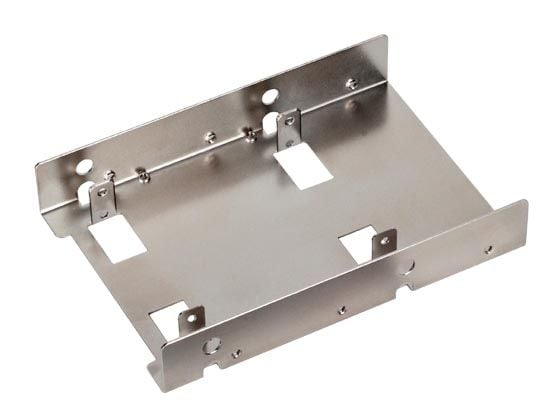 SilverStone SST-SDP08 - Lagringsdrevhylse - 2.5" - nikkel
