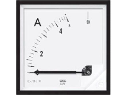 Lumel analog panelampèremeter 0-10A 72 x 72 mm IP50 C3 K=90 st. (EA17N E20700000000) Lumel analog panelampèremeter 0-10A 72 x 72 mm IP50 C3 K=90 st. (EA17N E20700000000)