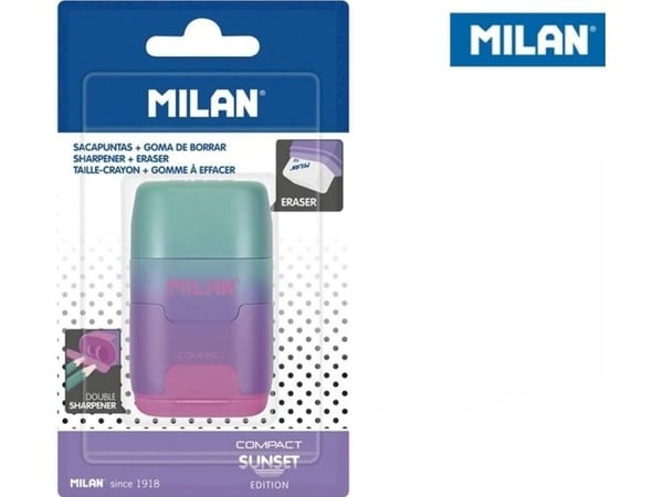 Milan viskelær/gummislipe Compact Sunset MILAN