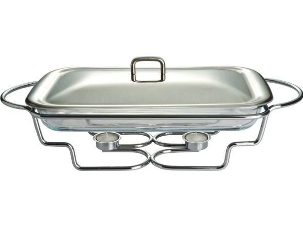 Ediena sild i glass - stålmetal 3 l Kinghoff KH 1410
