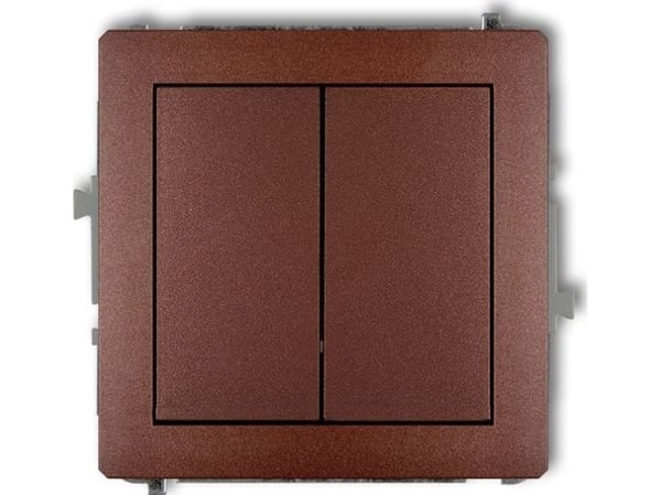 Karlik 9DWP-2, Nivåbrytare, Brun, IP20, IP44, 250 V, 10 A