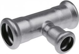 KAN-therm T-stykke 28x15x28 mm Inox Press (1609260048) KAN-therm T-stykke 28x15x28 mm Inox Press (1609260048)