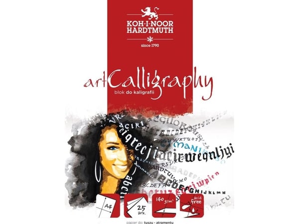 Artcalligraphy kalligrafiblock A4 25K 140G