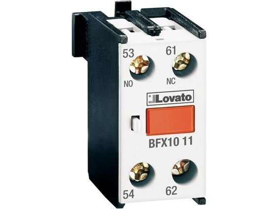 LOVATO Electric Auxiliary contact 1Z 1R front mounting (BFX1011)
