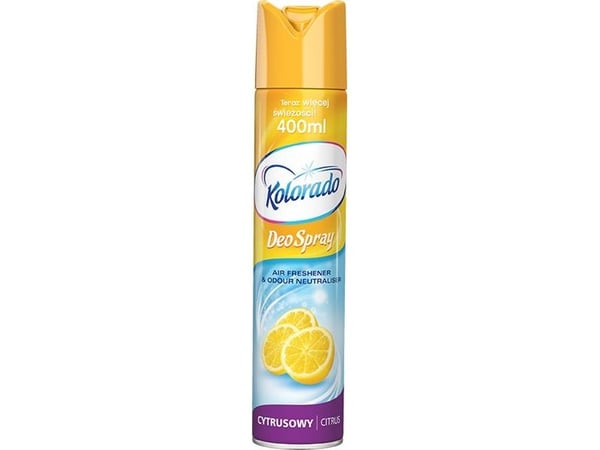 Kolorado luftfrisker Deo spray-sitrus 400 ml universell