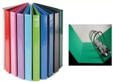 Ringperm Panta Plast 4-ringer A4 15 mm svart (283046)