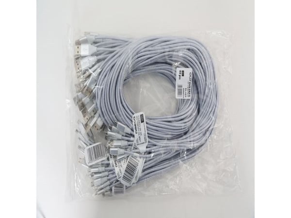 USB-kaapeli Omega USB-A – 1 m, hopea (OUFBB3MS)