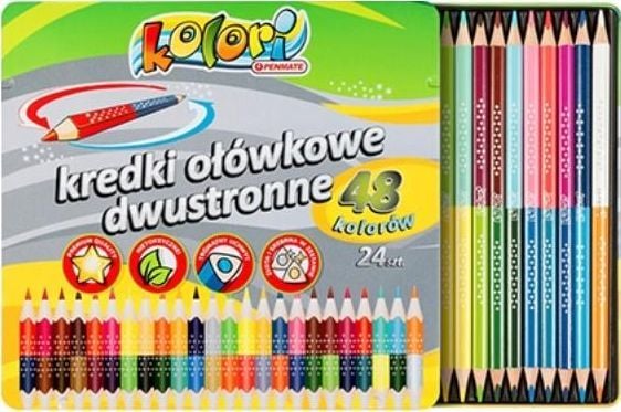 PENMATE Premium Kolori fargeblyanter tosidig 48 farger