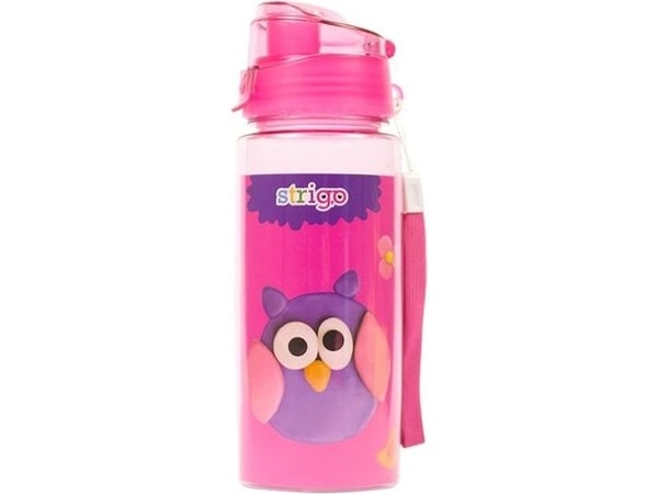Pukka Pad dricksflaska med pip rosa 600 ml