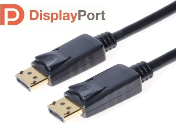 PREMIUMCORD DisplayPort 1.2 tilkoblingskabel M/M, gullbelagte kontakter, 3 m (kport4-03)