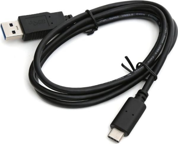 USB-kabel Omega USB-A til USB-C 1 m svart (OUAC31)
