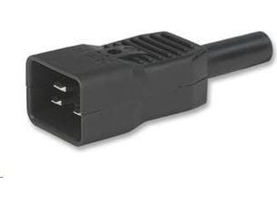 PremiumCord CS220M16, 16 A, 230 V, 3P, Suora, Uros, Musta