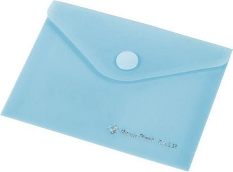 Panta Plast pärm/omslut FOCUS A5 genomskinlig blå - 0410-0036-03