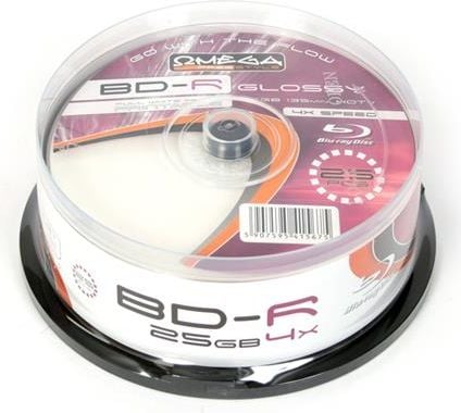 Omega BD-R 25 GB 4x 25 kpl (41567)