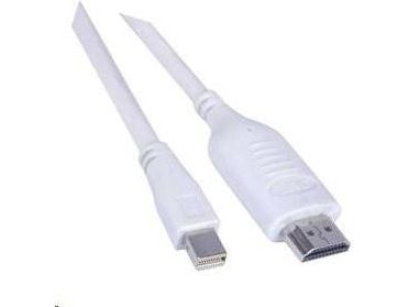 PremiumCord kportadmk01-02, 2 m, Mini DisplayPort, HDMI, Hankjønn, Hankjønn, Rett