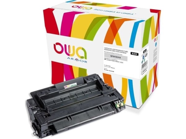 OWA-toner kompatibel med HP Q7551X (16000 s.) svart
