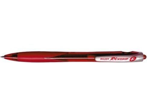 Pilot REX GRIP, Röd, Fin