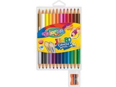 Fargestifter 12/24kol JUMBO i COLORINO etuier
