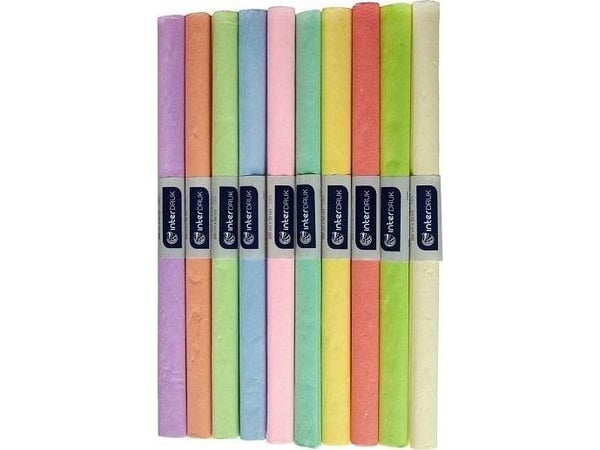 Interdruk Paper crinkle Pastel mix 10kpl.